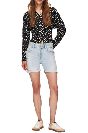 LTB Jeans Jeansy krótkie Rosina krótkie w kolorze niebieskim wyprodukowane z mieszanki bawełny w kolorze niebieskim - rozmiar M, , M