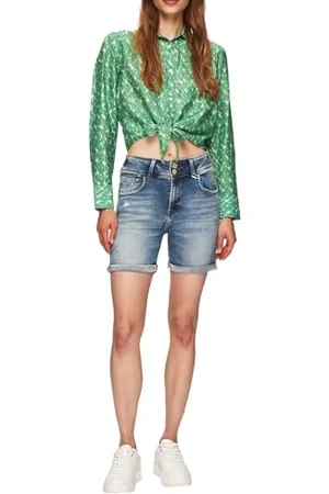 LTB Jeans Jeansy krótkie Rosina krótkie w kolorze niebieskim wyprodukowane z mieszanki bawełny w kolorze niebieskim - rozmiar S, , S