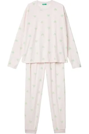 Benetton Zestaw Piżamy Damskiej, , L