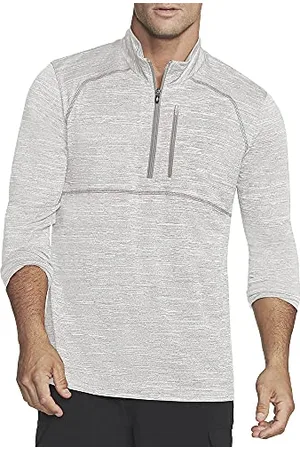 Skechers Męska bluza On The Road z zamkiem 1/4, , XXL