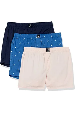 Nautica Bokserki męskie, bawełniane, 3-pak, XL