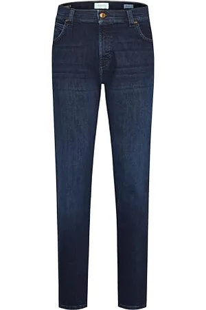 Bugatti Męski 3289D-26650 Five Pocket Ho, granatowy-383, Regular Fit, , 38W / 32L