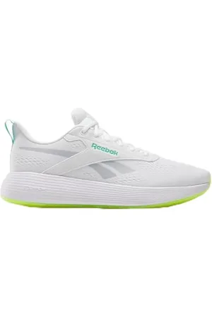 Reebok Unisex DMX Comfort + buty do chodzenia, białe/szare 1/Digital Lime, 40 EU, Biały szary 1 Cyfrowy Limonka, 40.5 EU