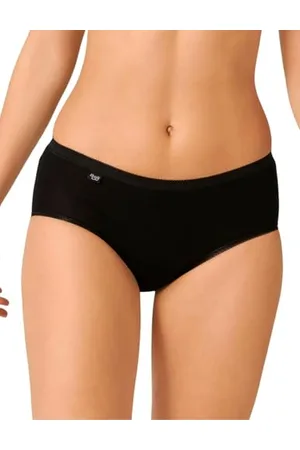 Sloggi Damskie figi Basic + midi, nieprzezroczyste, , 34