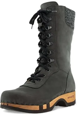 Woody Damskie buty Ramona Półdługie, Grigio, 36 EU, , 36 EU