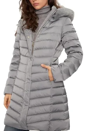 Geox Woman W BETTANIE DOWN KURTKI GHOST 50_IT, , 44