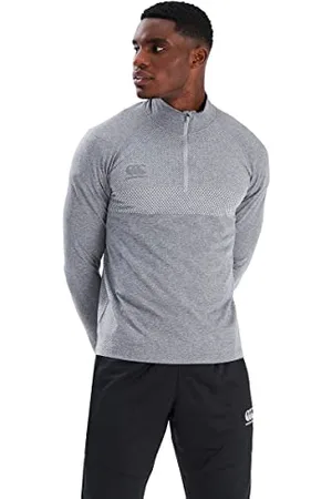 Canterbury Męska bezszwowa koszulka z długim rękawem 1St Layer Baselayer, Classic Marl, 3XL-4XL
