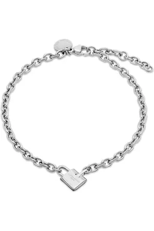 liebeskind LJ-1629-B-21 bransoletka ze stali nierdzewnej w kolorze srebrnym, 21 cm, Stal nierdzewna, Bez kamieni szlachetnych