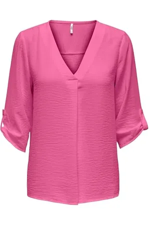 JDY Kobieca lu¼na bluzka DIVYA z d³ugim rêkawem 3/4 w stylu tuniki z lekkim i zwiewnym DIVYA, Colours: , Size:38