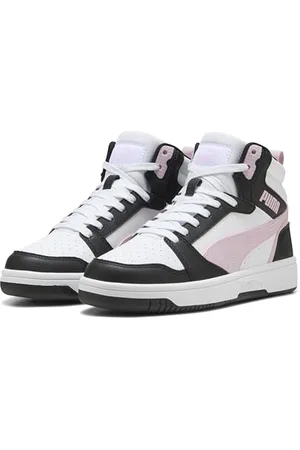 PUMA Rebound V6 Adidasy Uniseks, Biała Róża Mauve Czarny,44 EU