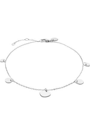 liebeskind LJ-1661-A-27 łańcuszek na kostkę ze stali szlachetnej w kolorze srebrnym, 27 cm, Stal nierdzewna, Bez kamieni szlachetnych