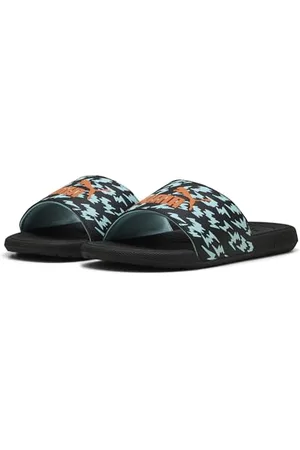 PUMA Cool CAT 2.0 Poised 2 Race JR Slide Sandał, czarno-pomarańczowe jezioro GLO-Safe Lake, 6 UK, Czarne pomarańczowe jezioro Glo Safe Lake, 39 EU