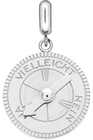 liebeskind Charm LJ-1653-P-15 ze stali szlachetnej w kolorze srebrnym, 1,5 cm, Stal nierdzewna, Bez kamieni szlachetnych