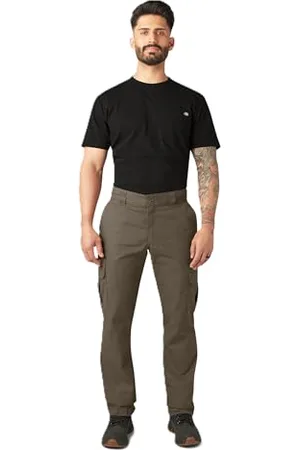 Dickies Męskie mechaniczne spodnie cargo ze stretchem regularne, Grzyb, 34W / 32L