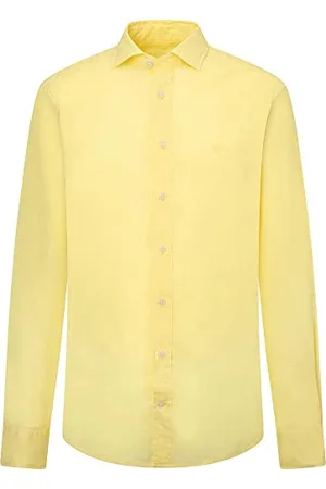 Hackett Męska koszula GMT barwiona Mussola K, , L