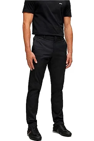 HUGO BOSS Męskie spodnie T Drax Slim Fit w kolorze wodoodpornym diagonalu, , 56