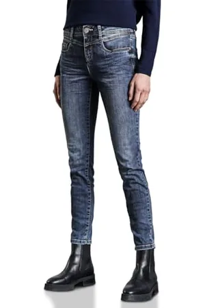 Street one Dżinsy damskie o kroju slim fit, , 26W / 28L