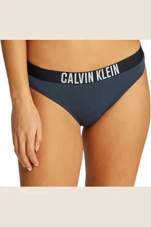 Calvin Klein Damskie bikini KW0KW02882 Inne spodnie kąpielowe, niebieskie (India Ink), M, , M