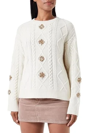 Replay Sweter damski z krótkim rękawem, , XS