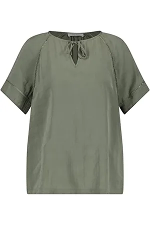Gerry Weber Edition Damska 860051-66406 bluzka, oliwkowa, 44, , 44