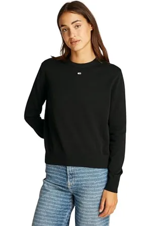 Tommy Hilfiger Damski sweter TJW Essential Crew EXT DW0DW20159 Sweter, , S, , S
