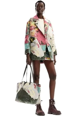 Desigual COAT_POSTER_LACROIX, 9019 TUTTI FRUTI, M, , M