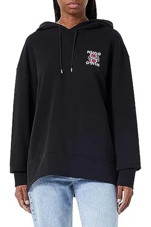 HUGO BOSS Damska bluza Dreala_2, czarna, 2, L