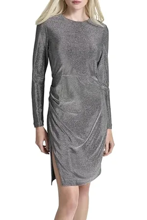 DKNY Damska sukienka z długim rękawem, , 40