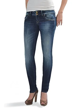 LTB Jeans Jeansy Damskie Molly, Ciemno-Niebieskie, 28W x 30L