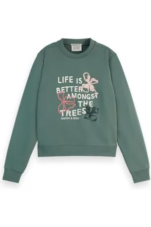 Scotch&Soda Puff Artwork Regular Fit bluza, , XS