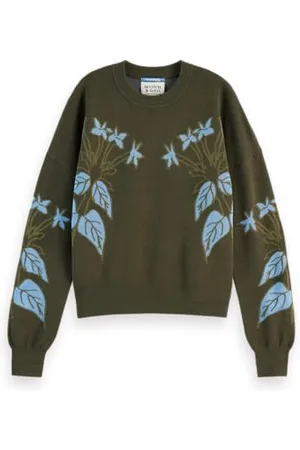 Scotch&Soda Damski sweter żakardowy, , S