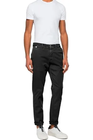 Replay Męskie dżinsy chinosy o regularnym kroju Benni Hyperchino Colour X-Lite, , 31W / 34L