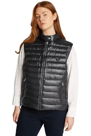 Tommy Hilfiger Damska kamizelka CRV UL DOWN MOCK NK WW0WW45945, czarna, 54, , 54