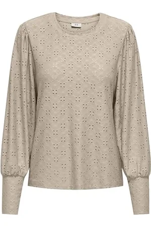 JDY Cathinka L/S Bellsleeve Top JRS Noos, , XS