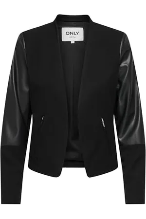 ONLY ONLFARIDA Life L/S Zip PU DET Blazer TLR, , 38