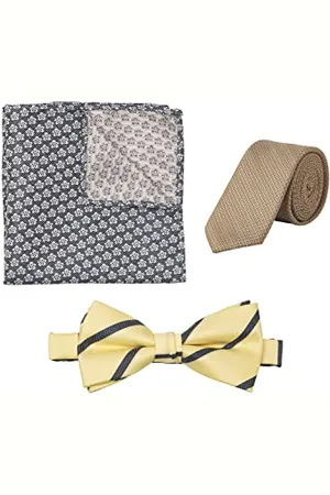 JACK & JONES Męska Jacrilo Summer Giftbox zestaw z krawatem i muchą, Navy Blazer, One Size, , Rozmiar Uniwersalny