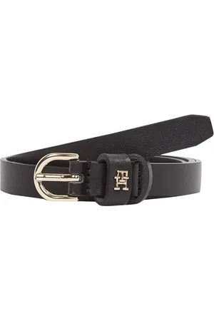 Tommy Hilfiger Damski 1,5 cm Essential Effortless Skinny Belt, , 85