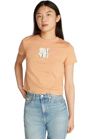 Calvin Klein CK JEANS Damska koszulka dziecięca z przodu zdjęcie graficzne J20J225260, , 3XL, , 3XL Duże rozmiary