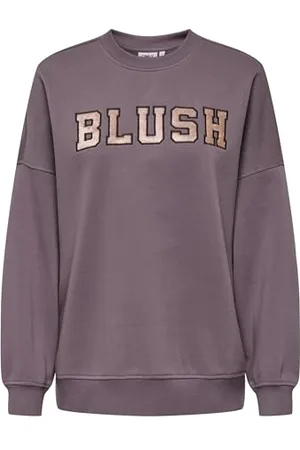 ONLY Onlkaitlyn L/S welur okrągły dekolt Swt, , S