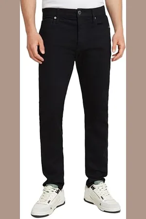 G-Star RAW 3301 Slim Dżins Spodnie Mężczyźni, Czarny, 26W 32L