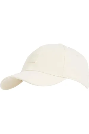 Calvin Klein JEANS Damskie MONO SKÓRZANE CZAPKA TWILL CAP LV04K5052G, biała, jeden rozmiar, , Rozmiar uniwersalny