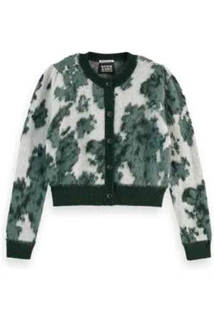 Scotch&Soda Żakardowy kardigan Crew Neck, , M