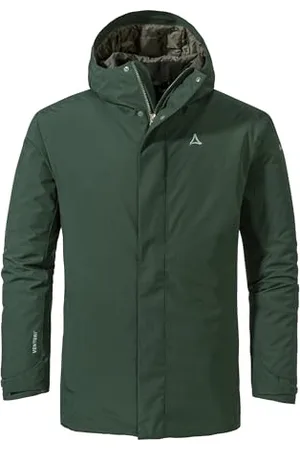 Schöffel Męska parka w stylu Froda MNS, oddychająca, wodoodporna parka z 2-kierunkowym stretchem, lekka kurtka outdoorowa z regulowanym kapturem