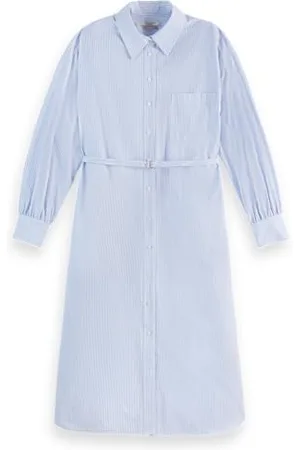Scotch&Soda Core Poplin Shirt Dress, , 42