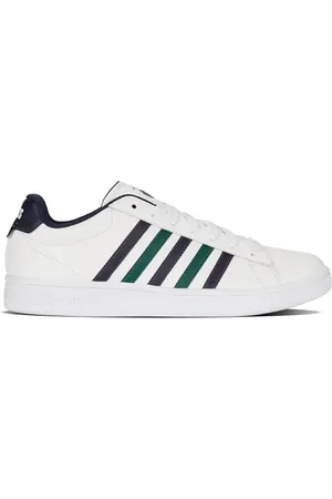 K-Swiss Męskie buty sportowe Court TIEBREAK II, WHT/Peacot/RainFRST, 42,5 EU, , 42.5 EU