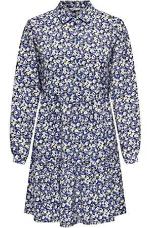 ONLY Damska sukienka Onlsandy Life L/S Shirt Dress Noos Ptm, , XS