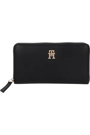 Tommy Hilfiger Damski portfel TH LOGOTAPE LRG ZA AW0AW17266 Zip Around Wallet, , OS, , OS