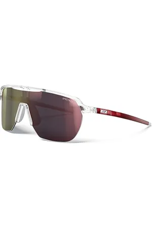 Julbo Frequency Unisex Dorosły Okulary przeciwsłoneczne, Crystal/Red, M
