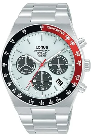 Lorus Męski zegarek chronograf kwarcowy obudowa ze stali nierdzewnej RZ527AX9, , bransoletka