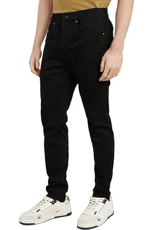 G-Star RAW D-Staq 3D Slim dżinsy męskie, Czarny (Pitch Black D05385-b964-a810), 26W / 32L